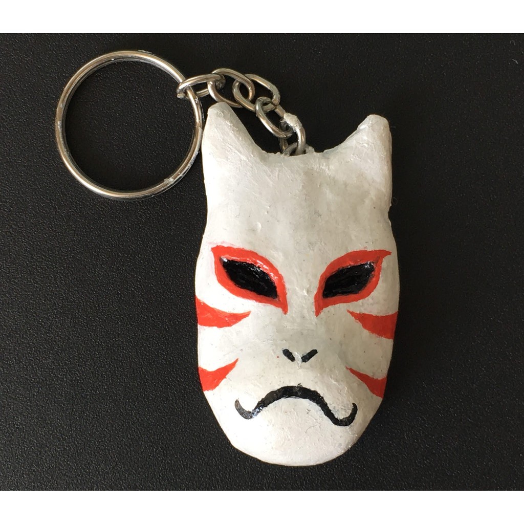Chaveiro Naruto - Máscara Anbu Raposa Kitsune (Kakashi) | Shopee Brasil 1024_x_1024_jpg