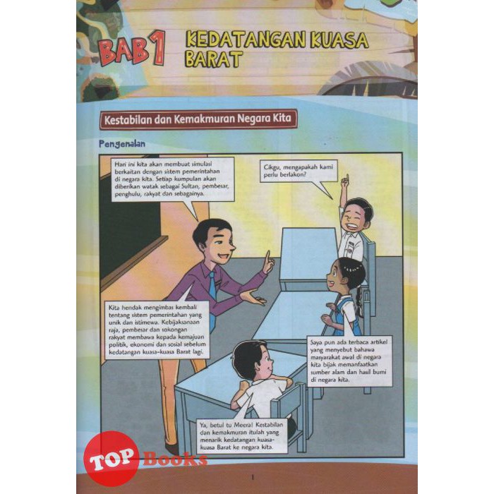 Topik 7.2 t5 kssm by yusnianis: Topbooks Sasbadi Wow Komik Sejarah Pt3 Tingkatan 3 Kssm Shopee Malaysia