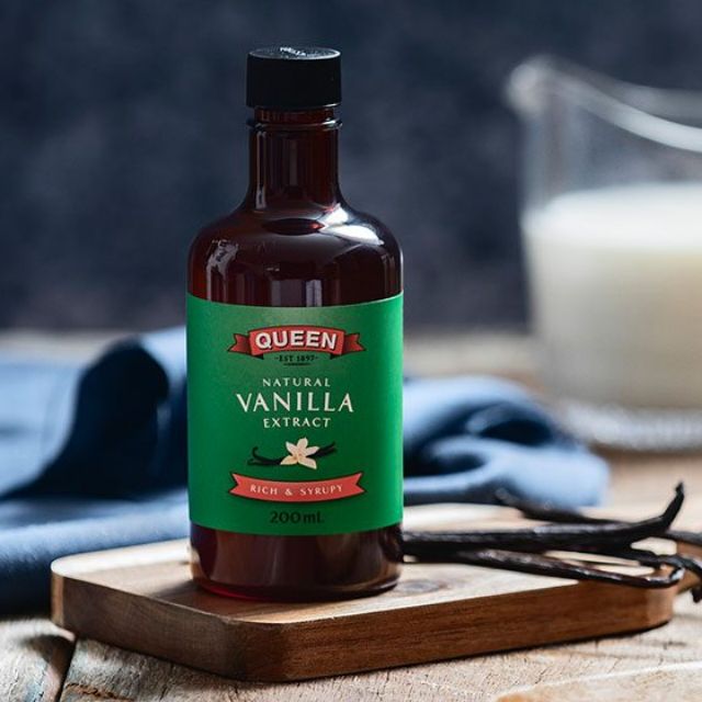 Queen natural vanilla extract is made with pure vanilla beans. Queen Natural Vanilla Extract 200ml Shopee Malaysia