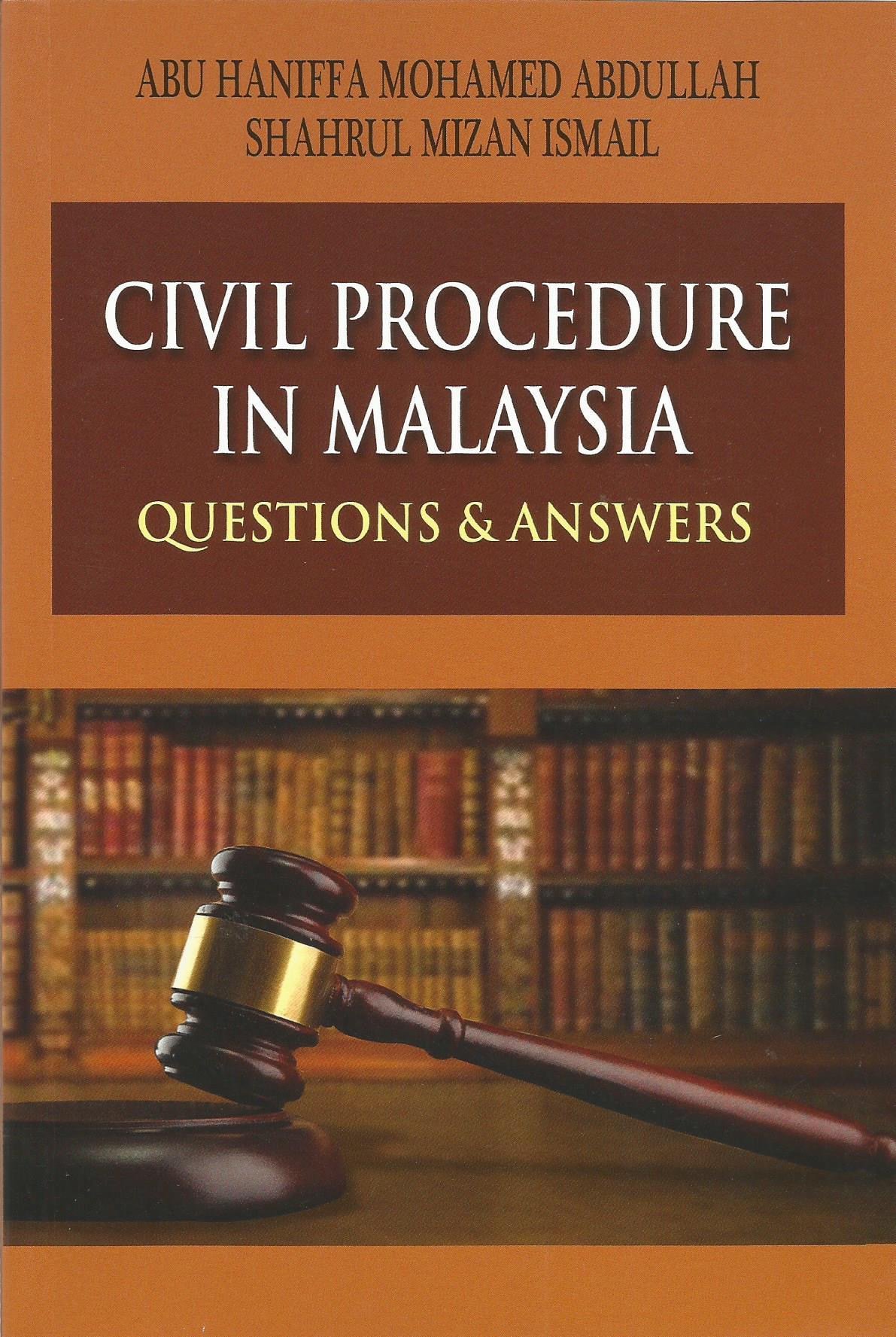 The civil division of the courts apply the procedures stipulated in the . Civil Procedure In Malaysia Q A Shopee Malaysia