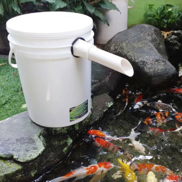 Although i did not build my . Mini Pond Koi Fish Pond Filter Diy Filter For 1m3 Pond Shopee Malaysia