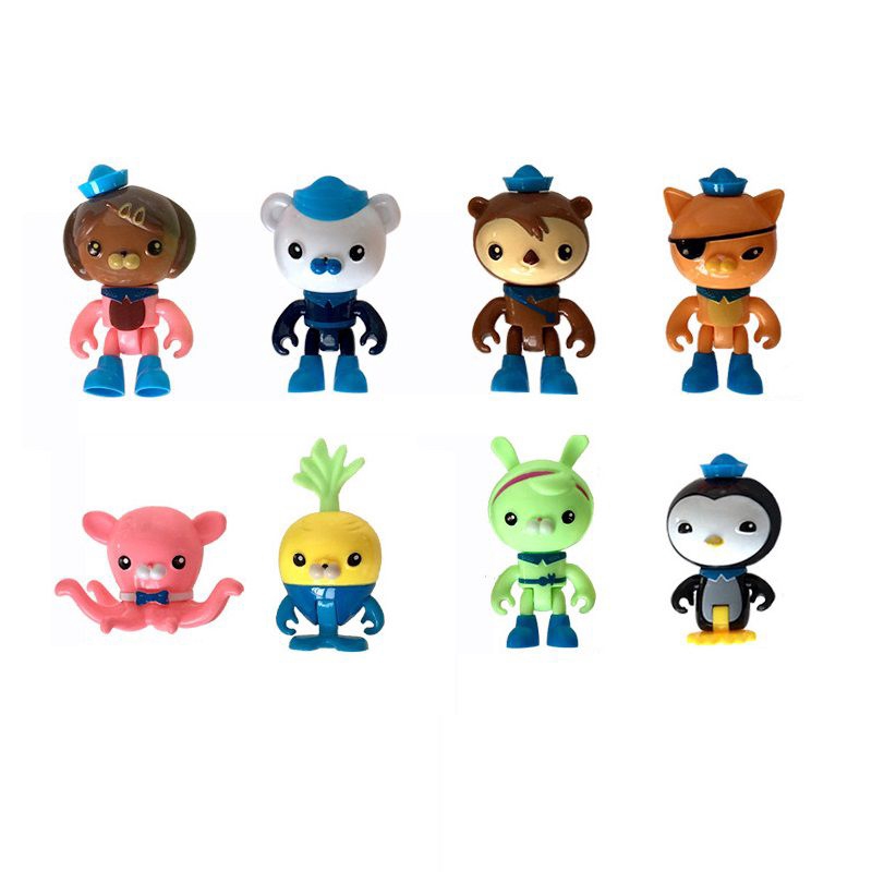You can click octonauts peso penguin coloring pages to view printable version for download or print it. 8pcs Lot Octonauts Figure Toy Barnacles Peso Shellington Dashi Tweak Doll Models Shopee Malaysia