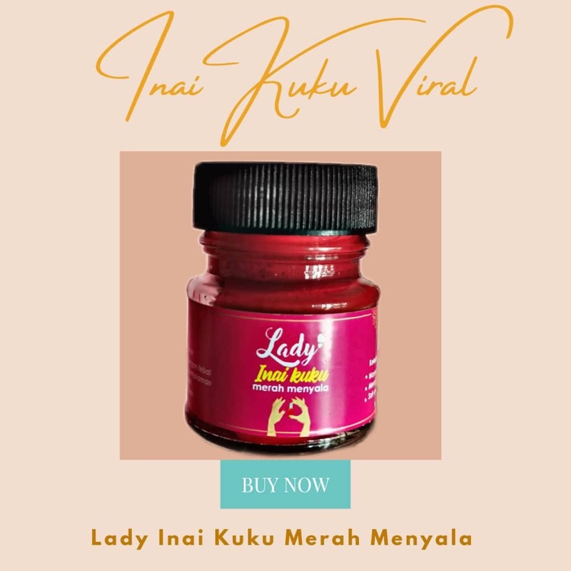 Panaskan kuali dan masukan minyak dan tumiskan bahan kisar sampai wangi dan naik minyak. Buy Inai Lady Merah Menyala Seetracker Malaysia