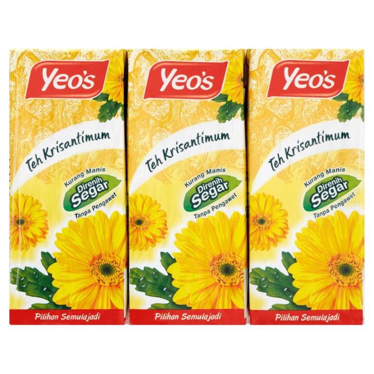 Air kotak teh bunga yeo's ni . Yeo S Air Kotak Berperisa Teh Bunga 24x250ml Shopee Malaysia