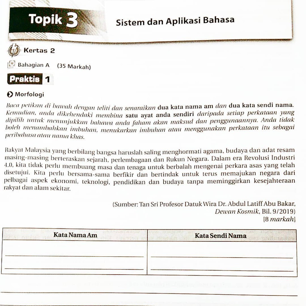 Ilmu Bakti Jawapan Bahasa Melayu Tingkatan 4