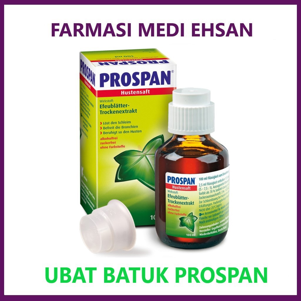 Ubat batuk kebanyakan nya boleh di beli di farmasi /kedai ubat tanpa . Ubat Batuk Prospan Cough Syrup 100ml Exp 05 2022 Shopee Malaysia