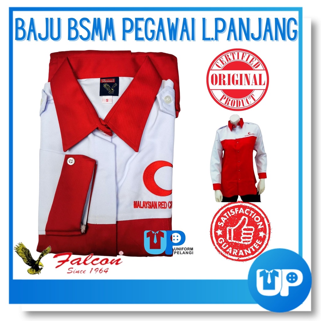 Kalau utk sek menengah biasa boleh guna uniform ni ke? Falcon Bsmm Pbsm Pegawai Pemimpin Cikgu Lengan Panjang Uniform Kokurikulum Teacher Red Crescent Long Sleeve Original 344 Shopee Malaysia