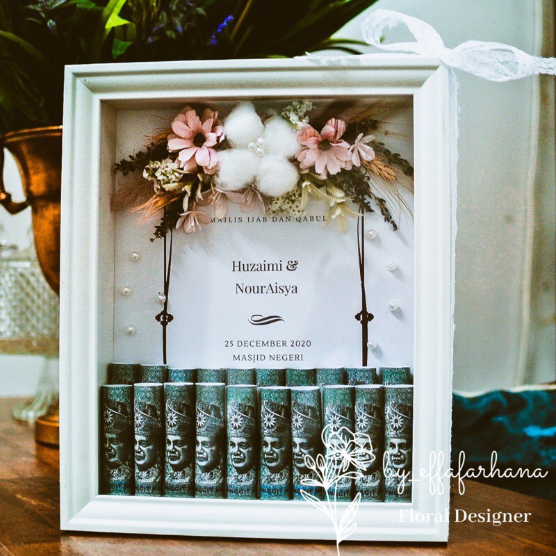 Ready stock.frame duit hantaran/mas kahwin/tapak cincin mas kahwin. Buy Gift 3d Frame Mas Kahwin Exclusive Lawa Seetracker Malaysia