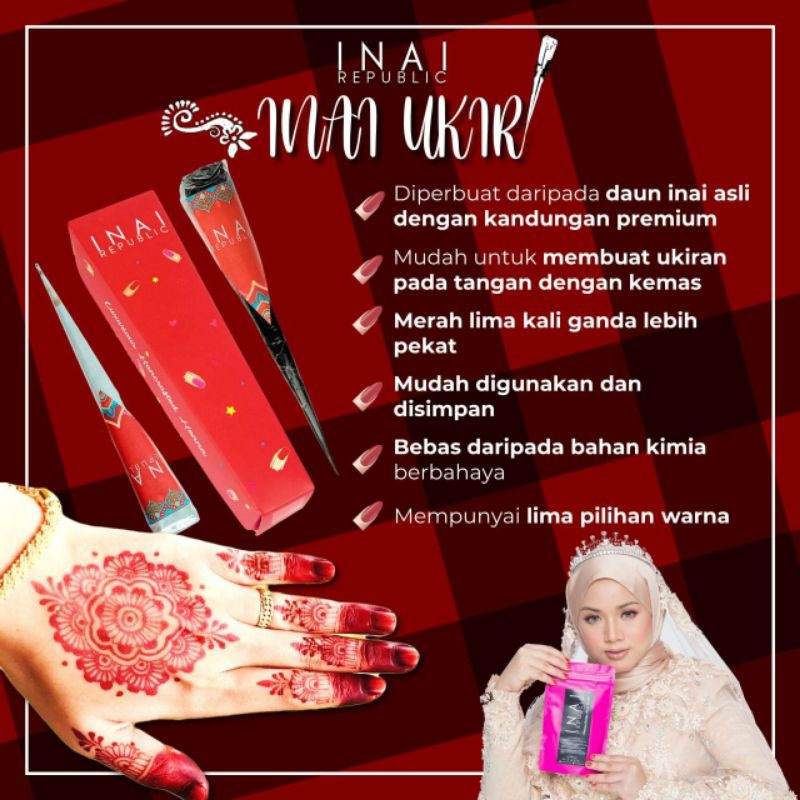 Arti dari mimpi memakai inai di tangan adalah. Inai Republic Inai Ukir Shopee Malaysia