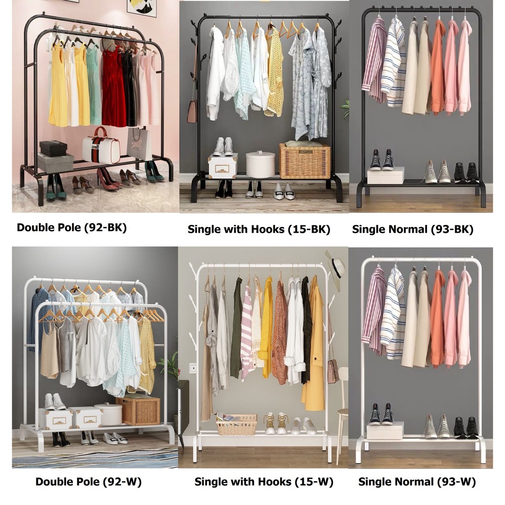 Bawah karpet ada plastik twiesties! Clothes Rack Hanging Organizer Ikea Mulig Rack 0015 0092 0093 Shopee Malaysia