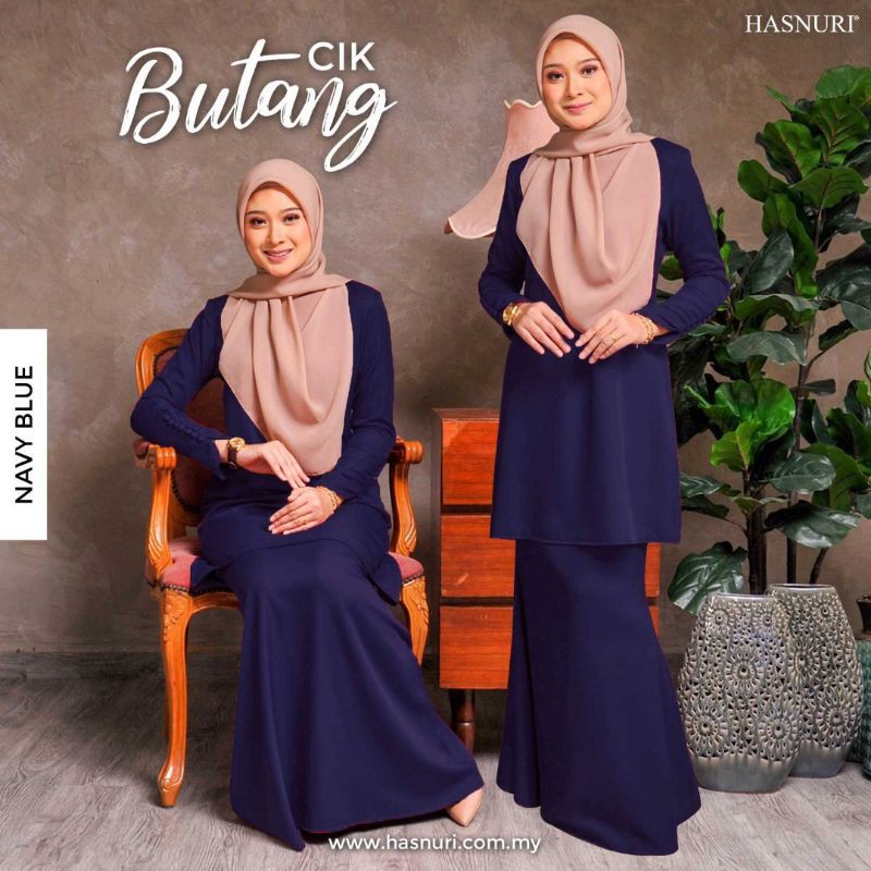 Hasnuri cik butang baju kurung moden exclusive kurung cikgu fesyen terkini murah plain simple kurung cantik raya tunang bridesmaid sedondon baju raya 2022. Cik Butang By Hasnuri Shopee Malaysia