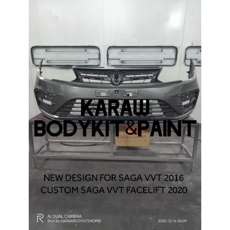 Proton saga vvt 2020 custom modified. Front Bumper Proton Saga Vvt 2016 Kacuk Custom Proton Saga Vvt 2020 Facelift Drl Daylight Foglamp Shopee Malaysia