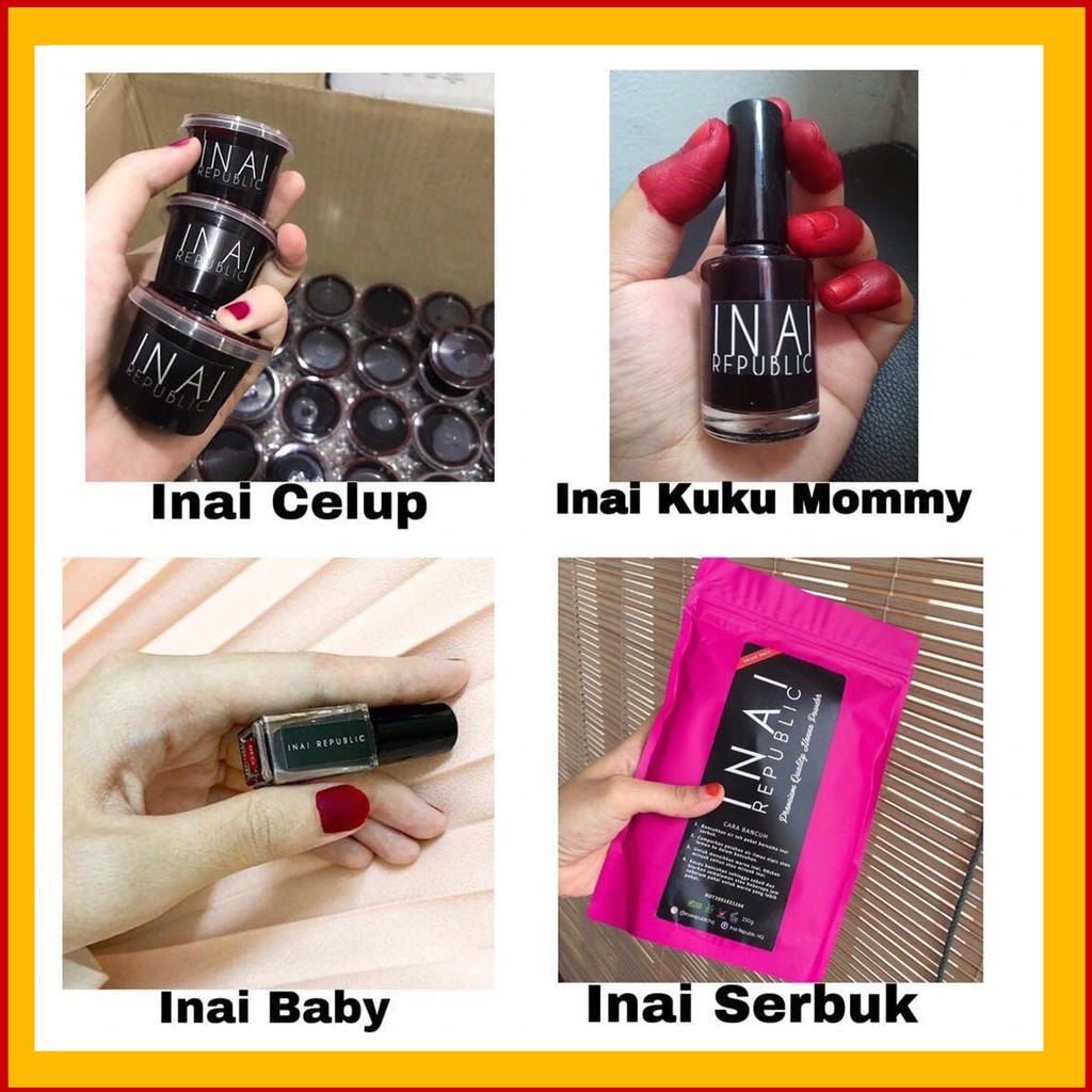 ### nota penting ### *** kod supplier: Inai Lulus Kkm Inai Republic Inai Celup Inai Brush Inai Serbuk Inai Baby Inai Rambut Shopee Malaysia