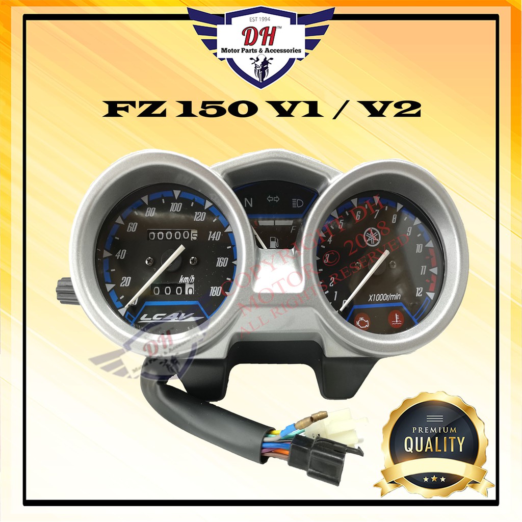 Yamaha scooter prices start at rm 5,234 for the most inexpensive model ego solariz and goes up to rm 21,225 for the most expensive scooter model xmax 250.there are 5 yamaha scooters available in malaysia, check out all scooter models november 2021 price below. Fz 150 V1 V2 Meter Yamaha Fz150 Shopee Malaysia