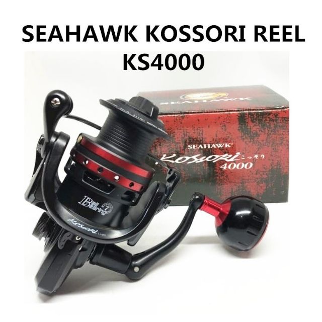 Search without getting caught in the tangle of the web. Spinning Fixed Spool Reels Seahawk Kossori Spinning Fishing Reel 4000 6000 Saltwater Freshwater All Species Sporting Goods