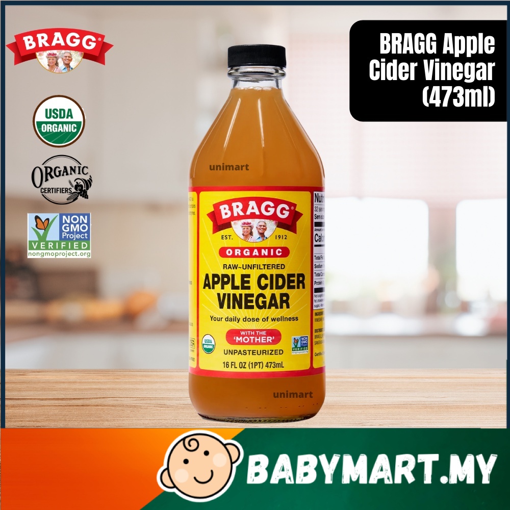 Flavoured apple cider vinegar is made from corn. Mh Food Bragg Organic Apple Cider Vinegar 473ml Gluten Free Cuka Epal Organik Original Shopee Malaysia
