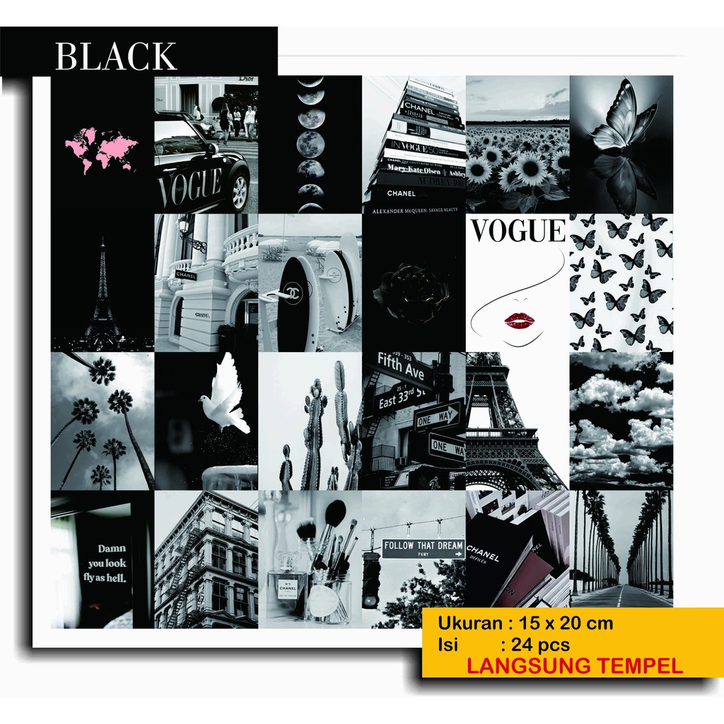 Aesthetic Poster 24 Pcs (15X20) - Aesthetics - Wall Wallpaper | Shopee Malaysia 1024_X_1024_jpg