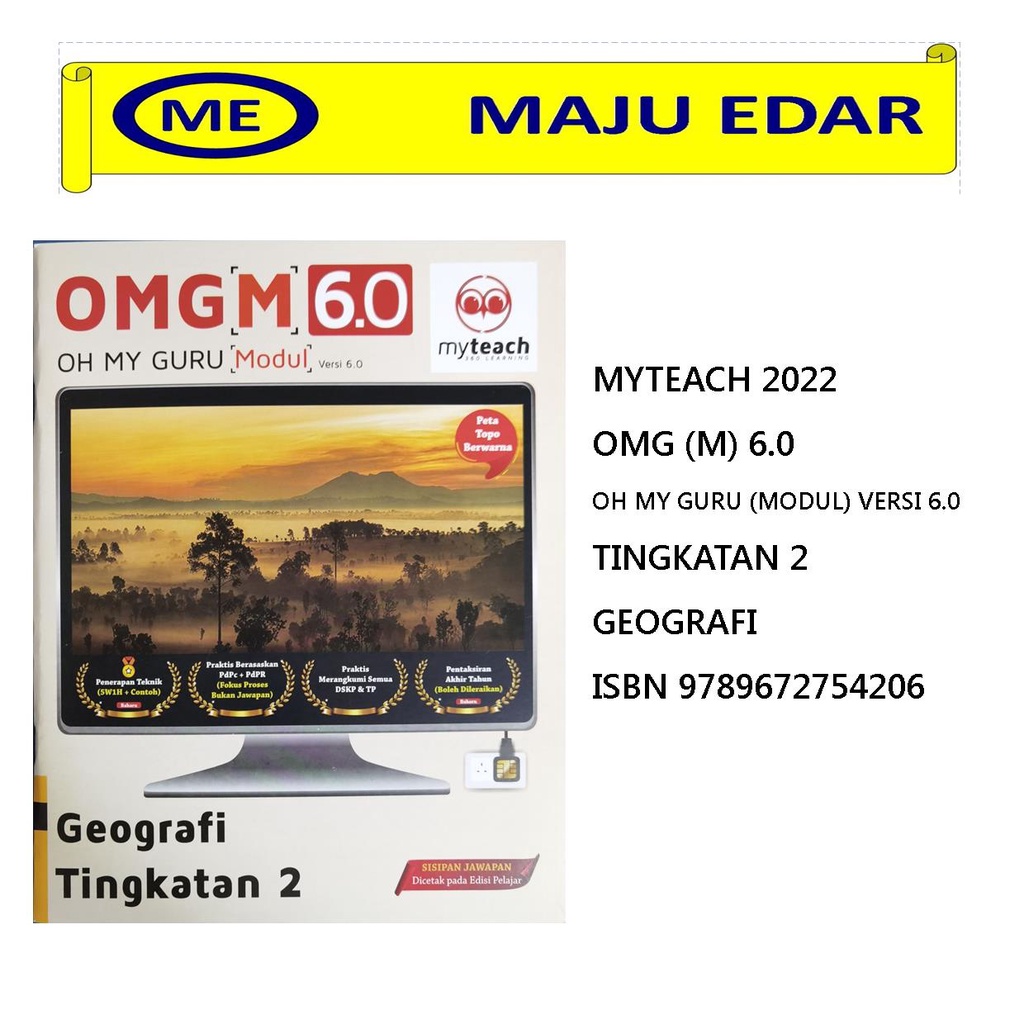 Myteach 2022 Omg M 6 0 Tingkatan 2 Form2 Oh My Guru Modul Versi 6 0 Shopee Malaysia