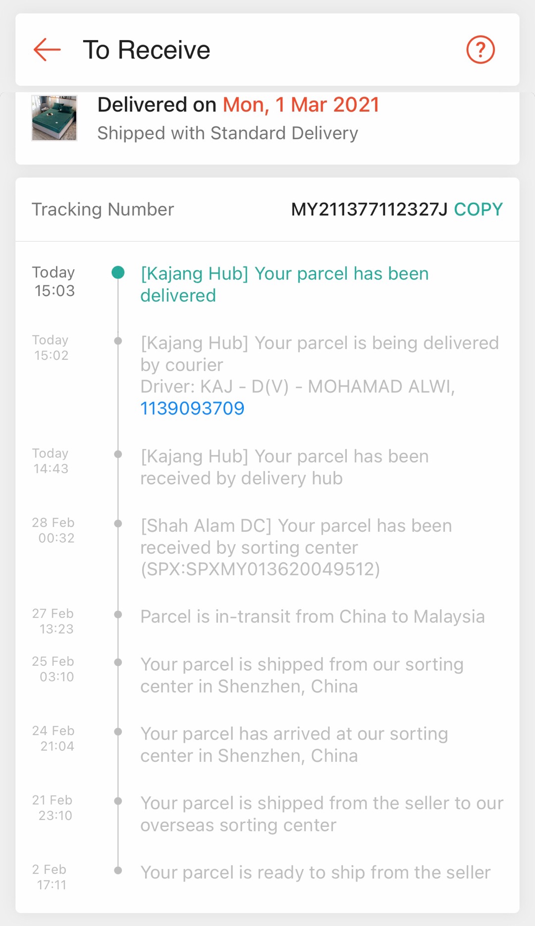 Shah Alam Dc Your Parcel Has Been Received By Sorting Center Restoran Camca Shah Alam Boss Curry House Bukit Rimau Shah Alam Dc Your Parcel Has Been Received
