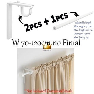 $100 off at amazon source: Langsir Tingkap IKEA Curtain Rod Holder Set RACKA HUGAD