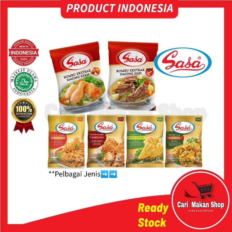 Tes rasa jika sudah sesuai . Buy Sasa Bumbu Ekstrak Rasa Daging Ayam Sapi 250gm Indonesia Seasoning Sup Goreng Royco Masako Ajinamotor Tepung Santan Seetracker Malaysia