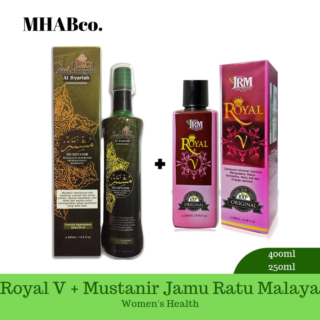 Pengambilan jamu selepas bersalin dan majun yang didakwa . Mustanir Royal V Jamu Ratu Malaya Shopee Malaysia