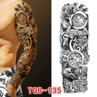 Ready Stock!】【Fast Ship】Large Arm Sleeve Tattoo Midnight Leopard Beauty Girl Waterproof Temporary Tattoos Stickers Moonlight Rose Full Skull Tattoo Women Men | Shopee Malaysia 320_x_320_jpg