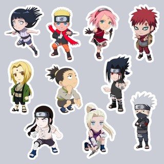 naruto series 07 mini anime stickers 50pcs set uzumaki naruto uchiha sasuke diy fashion decals doodle stickers shopee malaysia