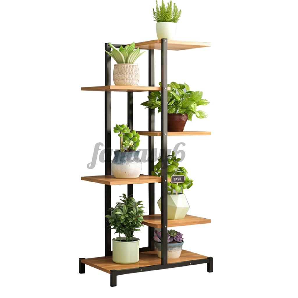 The plant stand shown in this instructable grows edibles in a compact vertical space. Indoor Outdoor Metal Plant Stand Flower Rack Wood Pot Shelf Garden Display Diy Shopee Philippines