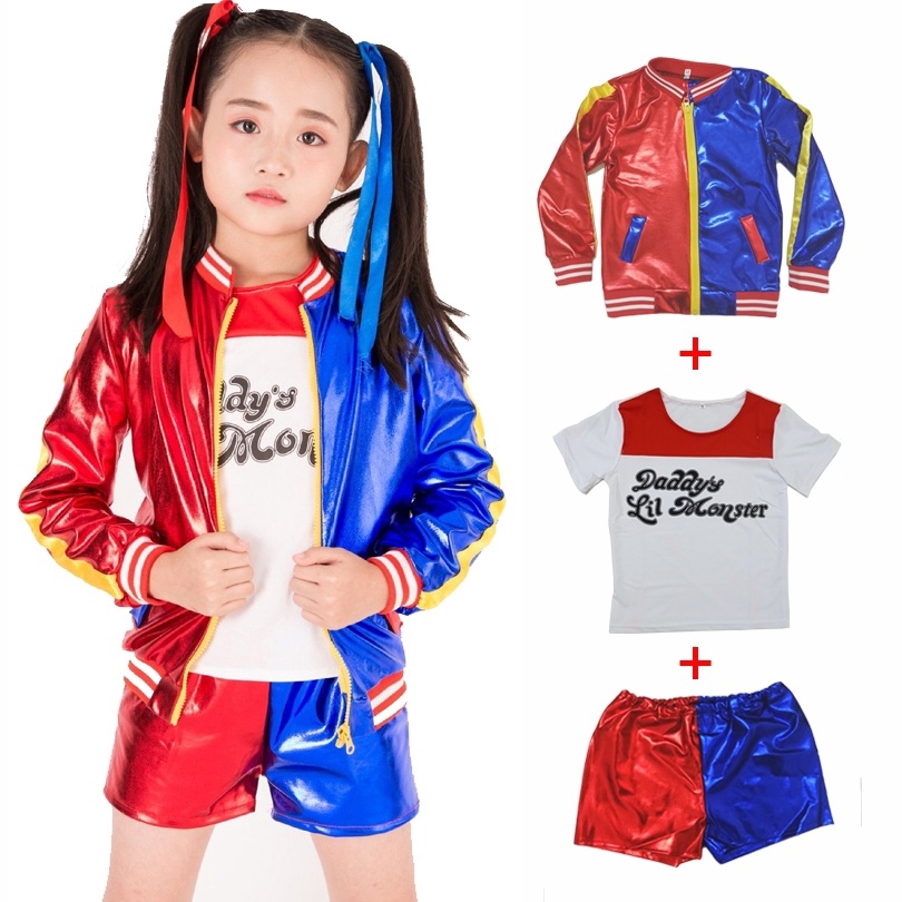 Move on to the dressup part, where you get to choose a modern outfit for harley. Harley Quinn Costume Cosplay Children Set | Shopee Philippines