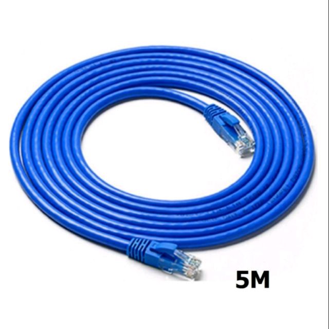 LAN CABLE CAT5E 5 METERS | Shopee Philippines