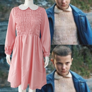31.10.2021 · mark wright has faced backlash after dressing up as american rapper 6ix9ine, who was charged in 2015 for the use of a child in a sexual performance. Stranger Things Season 3 Cosplay Costume Eleven Millie Bobby Brown Cos Pink Pleated Dress Halloween 7 003