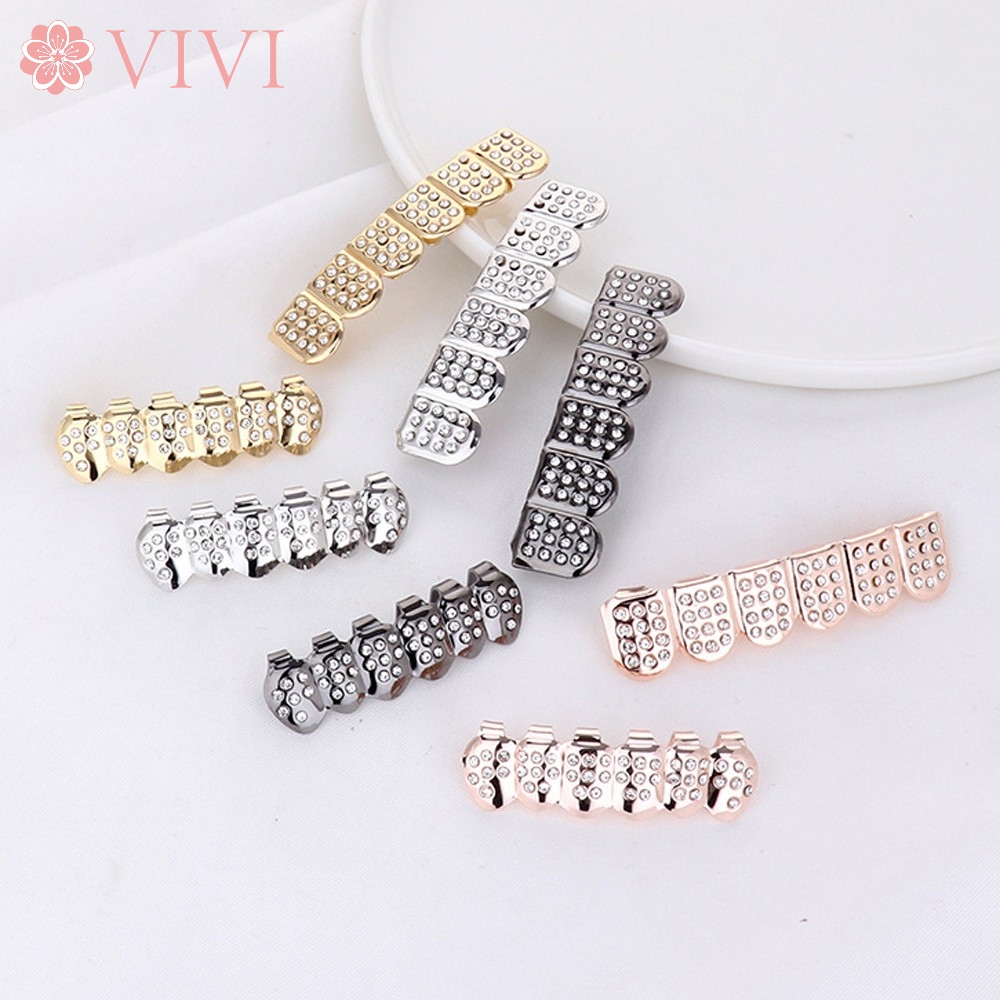 The blue undertones in the. Vivi 1 Set Gold Teeth Grillz Top Bottom Grill Shopee Philippines