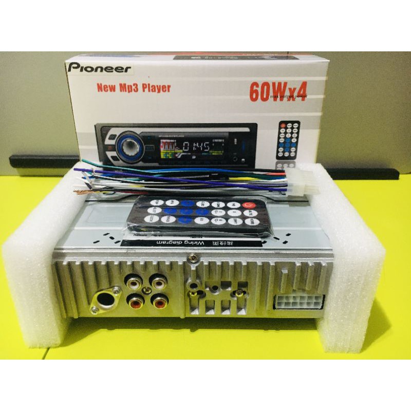 If you've installed new speakers in your car for your current stereo, you'll likely need to connect their wires to the stereo's electrical connector. Ready Stock Pioneer Car Stereo 240 Watts Bluetooth Shopee Philippines