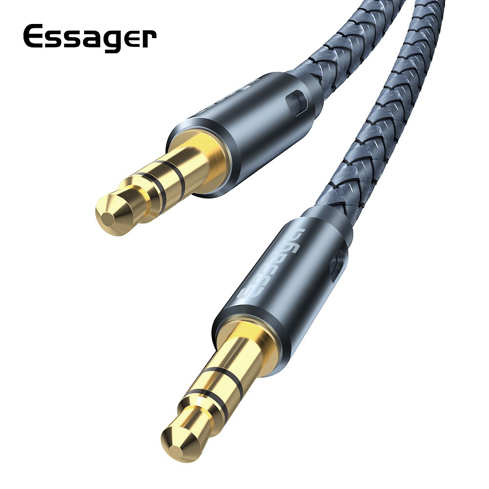 Dukabel topseries 6.35mm (1/4 inch) to 3.5mm (1/8 inch) headphone jack adapter, 1/8 (female) to 1/4 (male) extension cable, 3.5 to 6.35 audio cable for mixer . Essager Aux Cable Speaker Wire 3.5mm Jack Audio Cable For