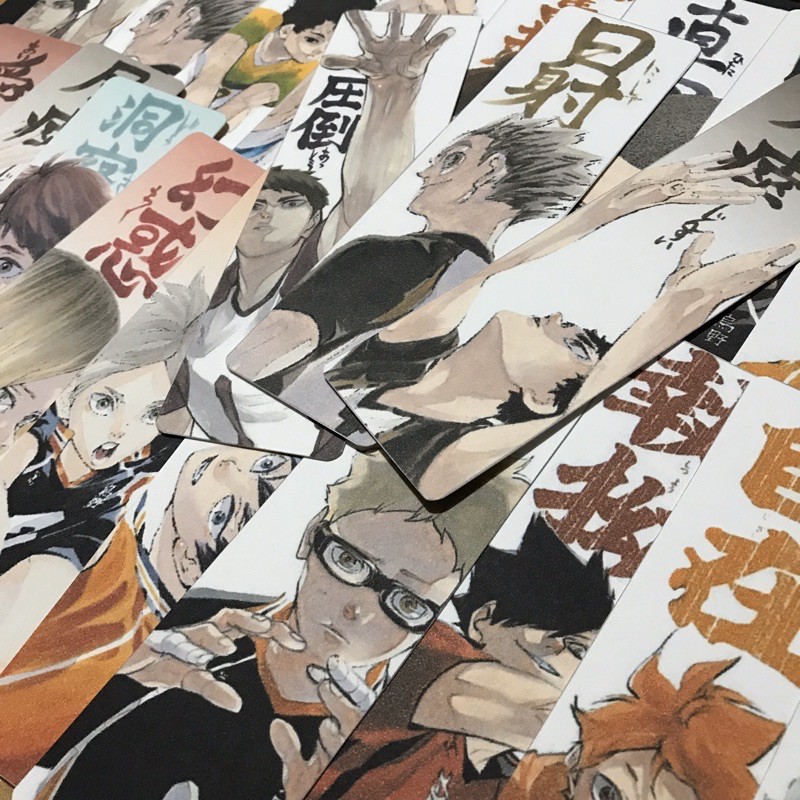 haikyuu anime manga bookmarks shopee philippines