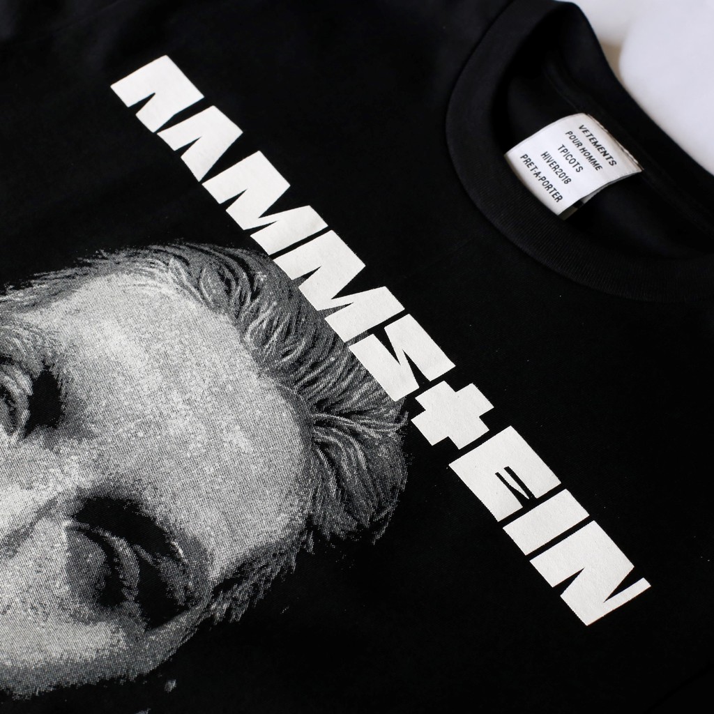 He was previously seen wearing a merch tee from the music collective. Vetements Rammstein T Shirt Androgyne Manila Shopee Philippines