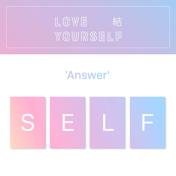 結 'answer.' since disc a is centered around the storyline of love yourself. Bts Love Yourself Answer Album Pre Order Shopee Philippines