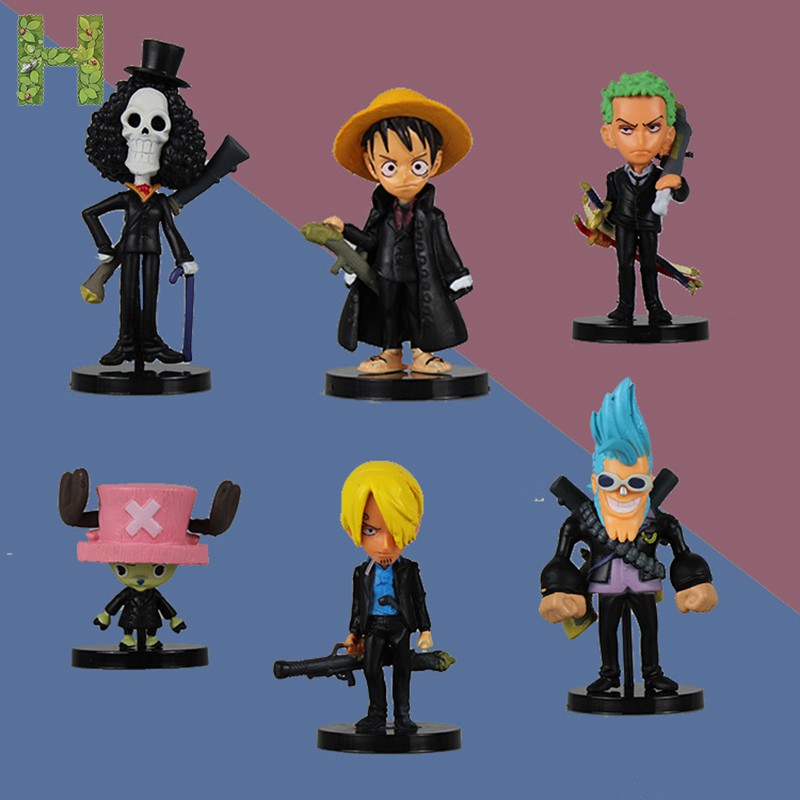 See all condition definitions ： occasion: 6pcs One Piece Anime Figure Model Doll Toy Desktop Car Ornaments For Kid Adult Shopee Philippines