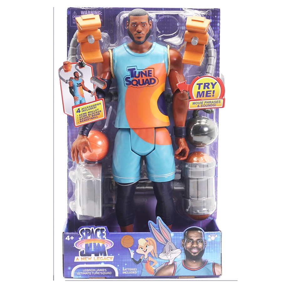 Lebron James Toy : 2021 New Movie Space Jam 2 A New Legacy Series Cartoon Action Figure Lebron James Bugs Bunny Toy Shopee Philippines