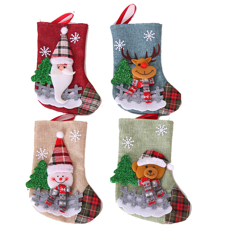 Select your theme from these gorgeous looks and use this how to decorate a christmas tree guide to create a stunning centrepiece for your room. New Year Christmas Stocking Sack Xmas Gift Candy Bag Noel Christmas Decorations For Home Natal Navidad Sock Christmas Tree Decor Shopee Philippines