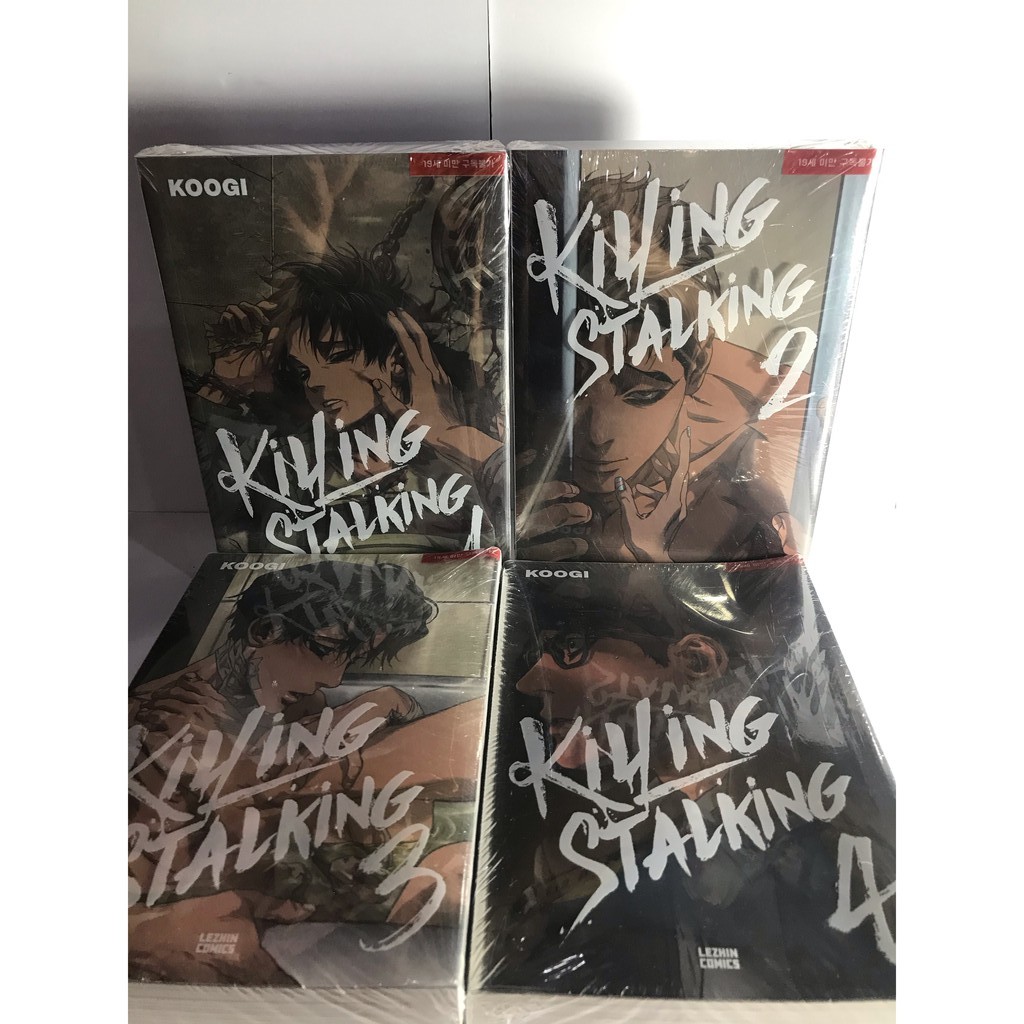 Oh you don't want to know. On Hand Killing Stalking Volume 1 4 Korean Manhwa Sangwoo Yoonbum Shopee Philippines