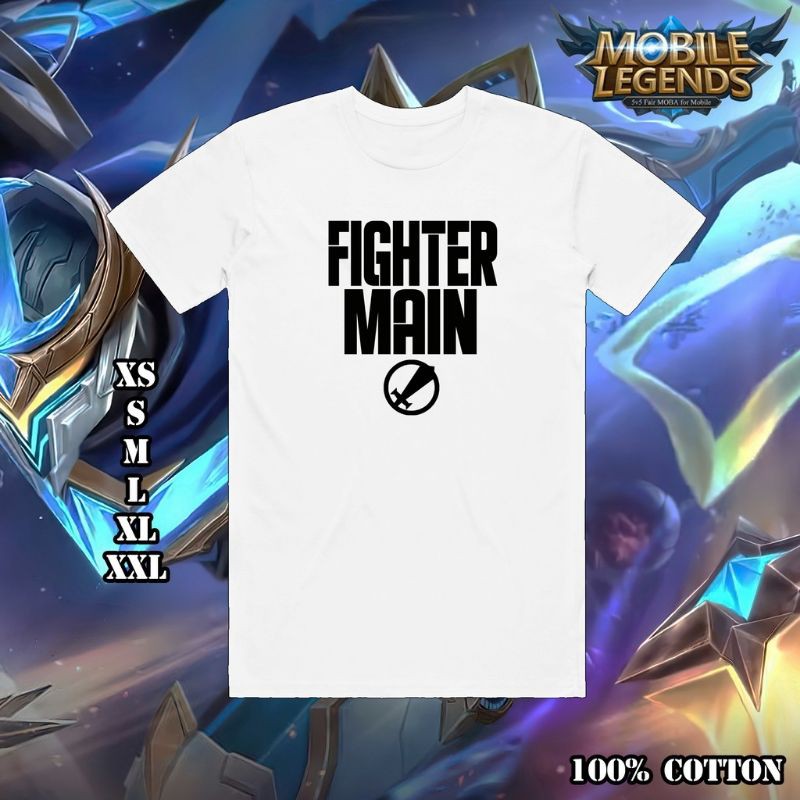 On mlbb's 5th anniversary, mlbb great creation league is rolling out on the journey, a limited version of fanart album, which is a collection . Mobile Legend Fighter Main Quality T Shirt Shopee Philippines