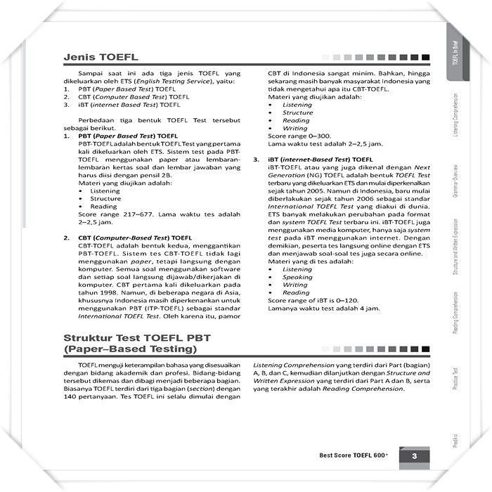 The hippopotamus is the third largest land animal, smaller only than the elephant and. Toefl Toeic Best Score Toefl 600 Test Book Shopee Philippines