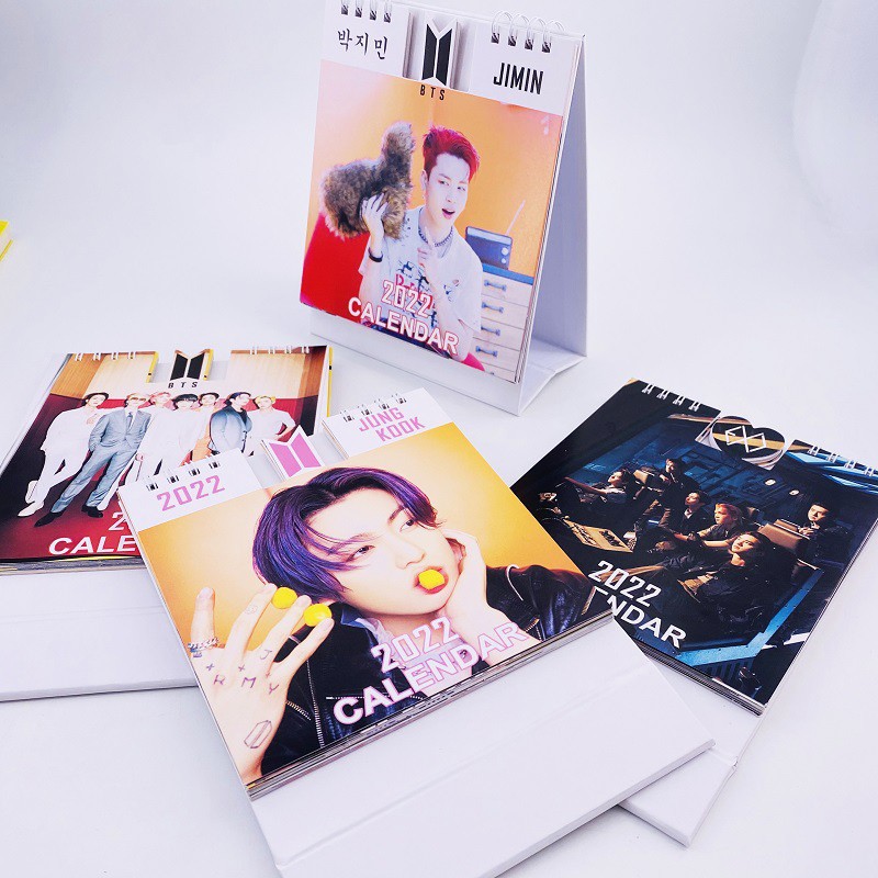 Black pink songs, black pink kpop, blackpink fashion, fashion outfits, blackpink poster. Bts 2022 Calendar Butter Blackpink Seventeen Twice Exo Txt Stray Kids Iu Jk V Desk Calendar Ready Stock Shopee Philippines