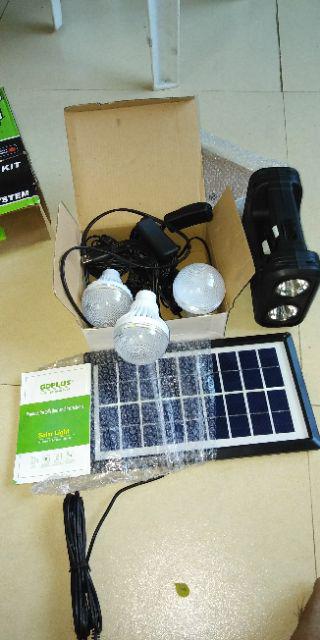 Gdlite Solar Lighting System 8017 . GDlite GD-8017 Plus Solar Lighting System Kit | Shopee ...