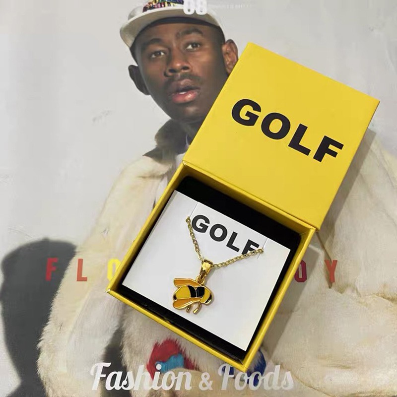 We've got golf wang accessories starting at $120 and plenty of other accessories. Trendy Golf Wang Save The Bees Golden Hip Hop Necklace Tyler The Creator Flower Boy Necklace Jewel Shopee Philippines