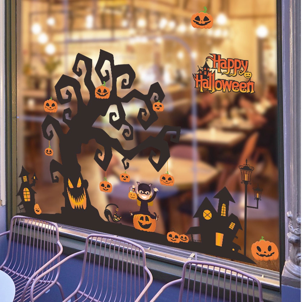 26/09/2018 · the best diy halloween bathroom decorations and pranks for 2020. Halloween Wall Stickers Sticker Wall Stickers Removable Cartoon Bathroom Horrible Wallpaper Shopee Philippines