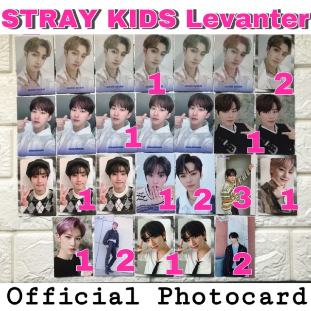 Photocards (pcs) this product is brand new, taken out from a brand new album. Onhand Stray Kids Levanter Photocard Shopee Philippines