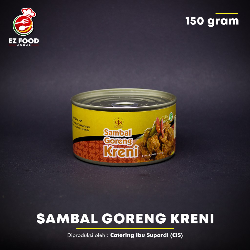 Kemudian tambahkan didihkan air,lalu masukkam bola bola daging. Sambal Goreng Kreni Cis Kaleng Ez Food Jogja Shopee Philippines